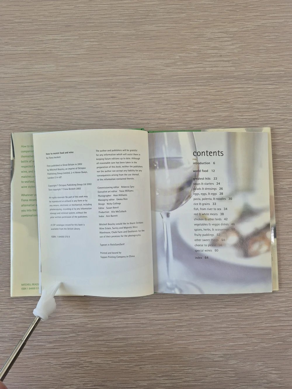 How to Match Food and Wine - Green Cover
